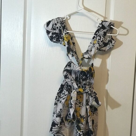 Little Miss Hot Stuff Floral Overall Size 4 NWT - Picture 7 of 12
